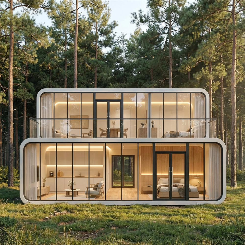 Zvučno izolirana i ventilirana jabučna kapsula koja se može izravno složiti