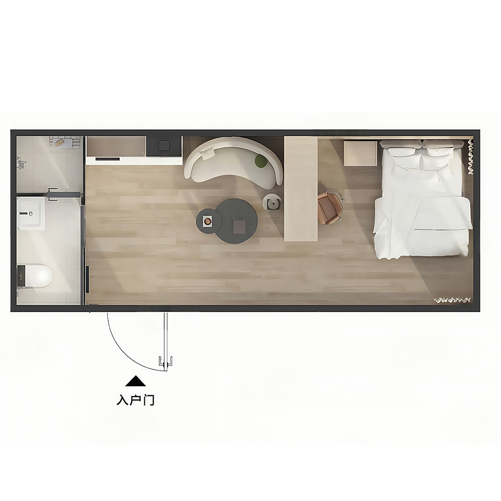 F3 Scenic Vacation Tiny Apple modularni dom