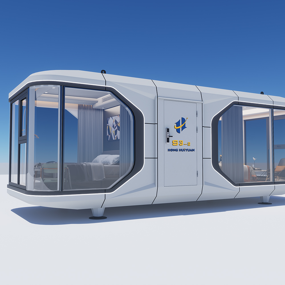 S3-2 Panoramske modularne kućice u obliku kapsule