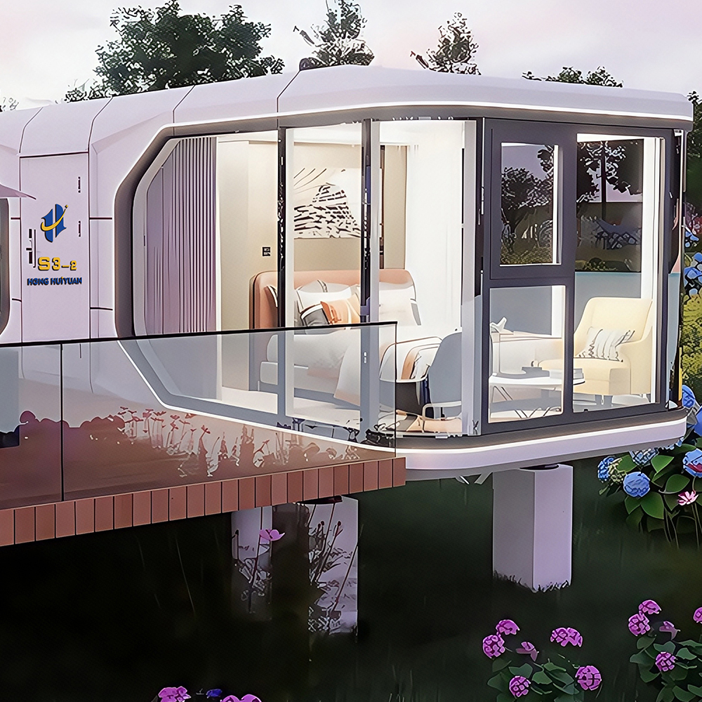S3-2 Panoramske modularne kućice u obliku kapsule