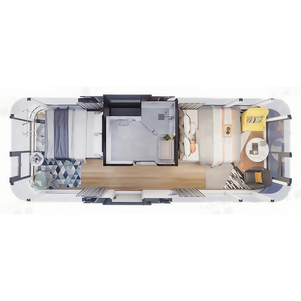S3-2 Panoramske modularne kućice u obliku kapsule