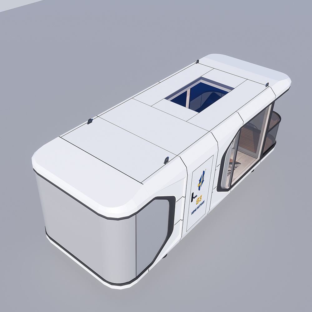 S3 standardna montažna pametna modularna kuća